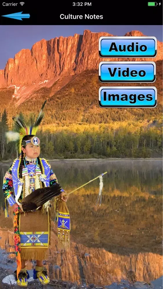 Tangkapan layar Stoney Nakoda Language