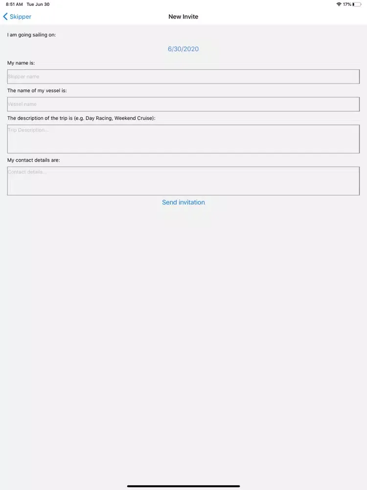 SailingBuddyApp iPad  سکرین شاٹس