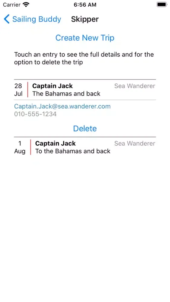 SailingBuddyApp سکرین شاٹس