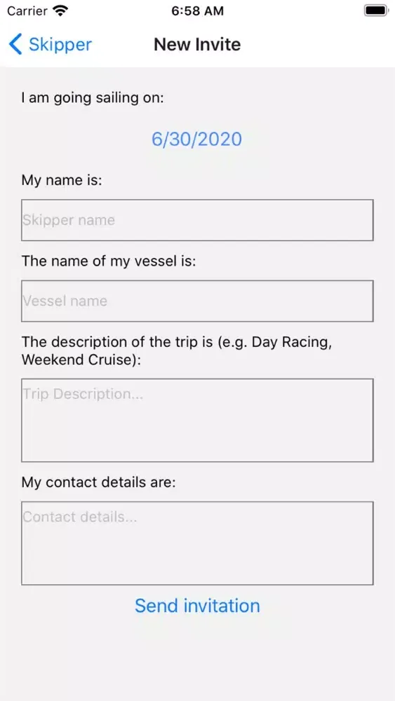 SailingBuddyApp سکرین شاٹس