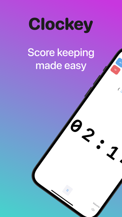 Captures d'écran de Clockey: Easy Scoreboard