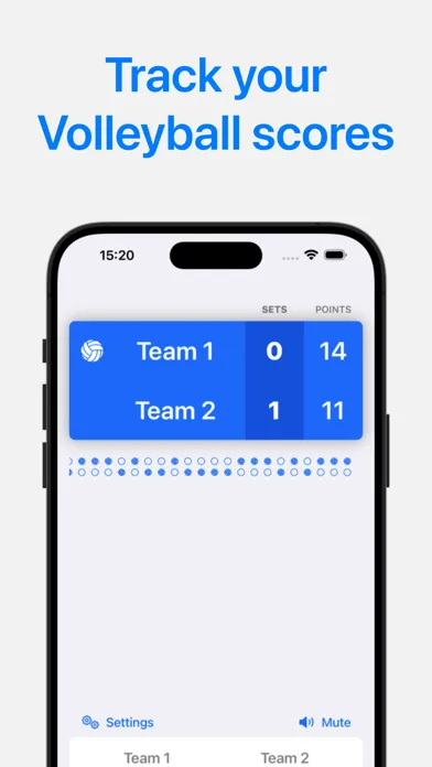 Capturas de pantalla de Volleyball Scoreboard SkyServe