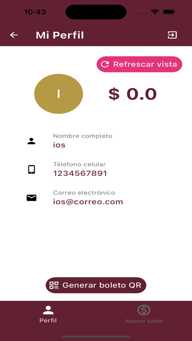 Ảnh chụp màn hình của StopBus Mexicali