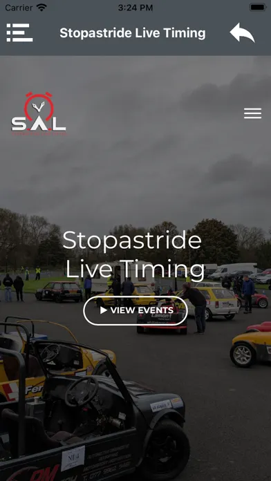Zrzuty ekranu Stopastride Live Timing