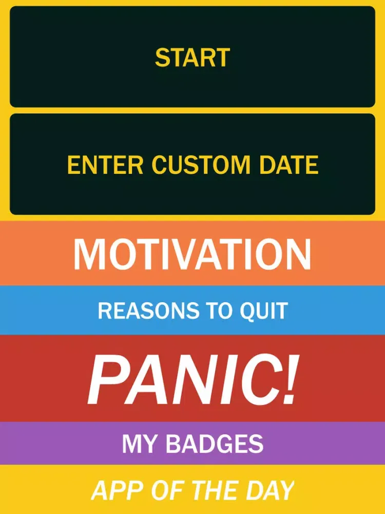 Ảnh chụp màn hình của Stop Cursing Calendar – Quit cursing and improve your life by joining the no cursing movement! iPad 