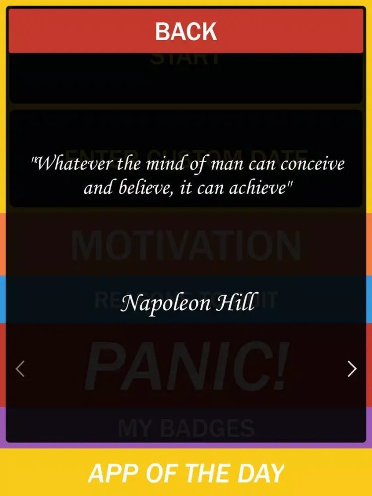 Ảnh chụp màn hình của Stop Cursing Calendar – Quit cursing and improve your life by joining the no cursing movement! iPad 