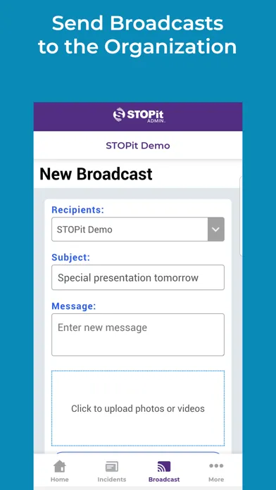تصاویر STOPit Admin