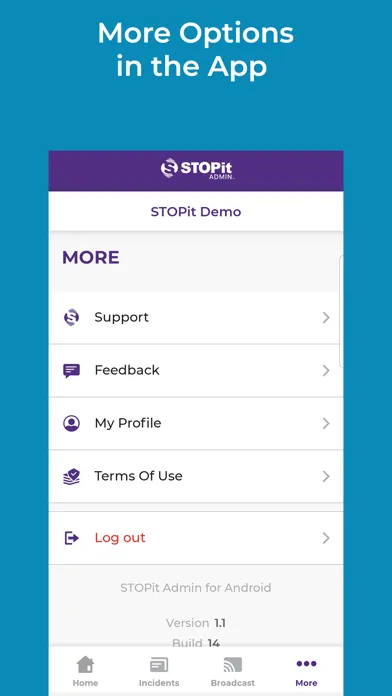 تصاویر STOPit Admin