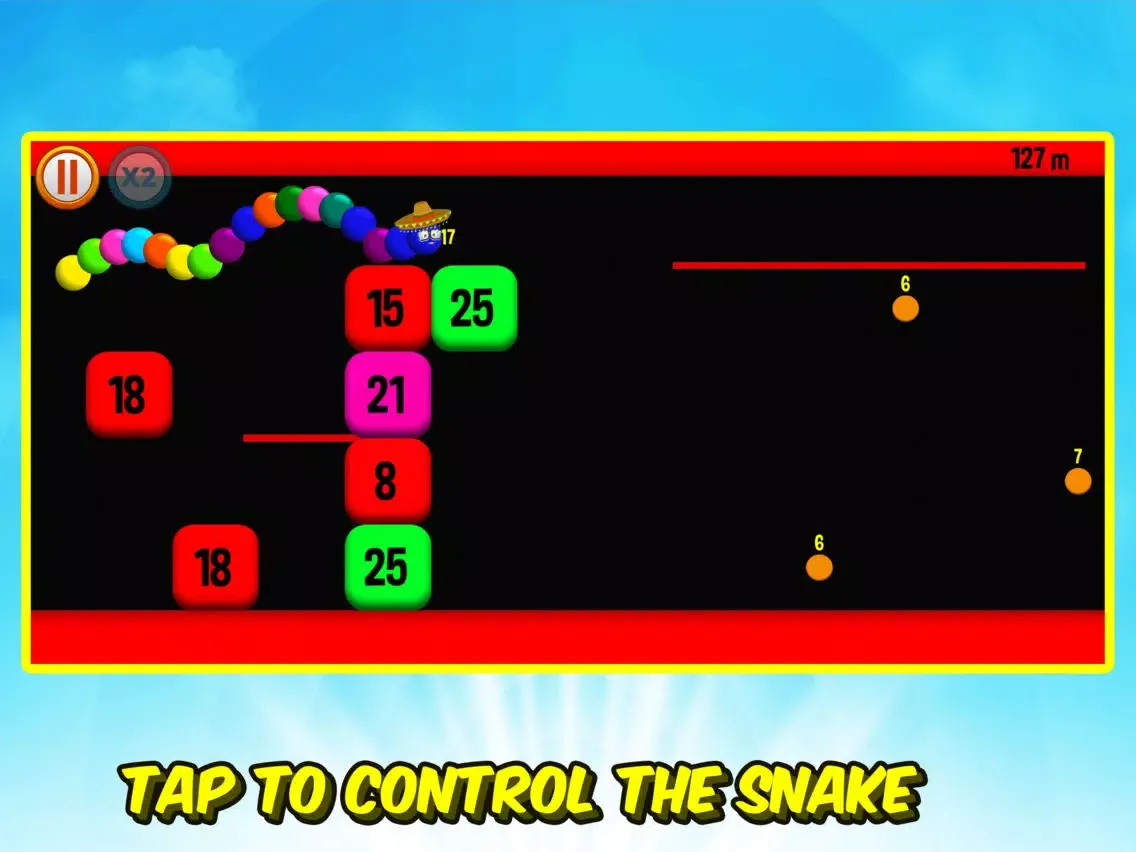 Snappy Snake iPad  Screenshots