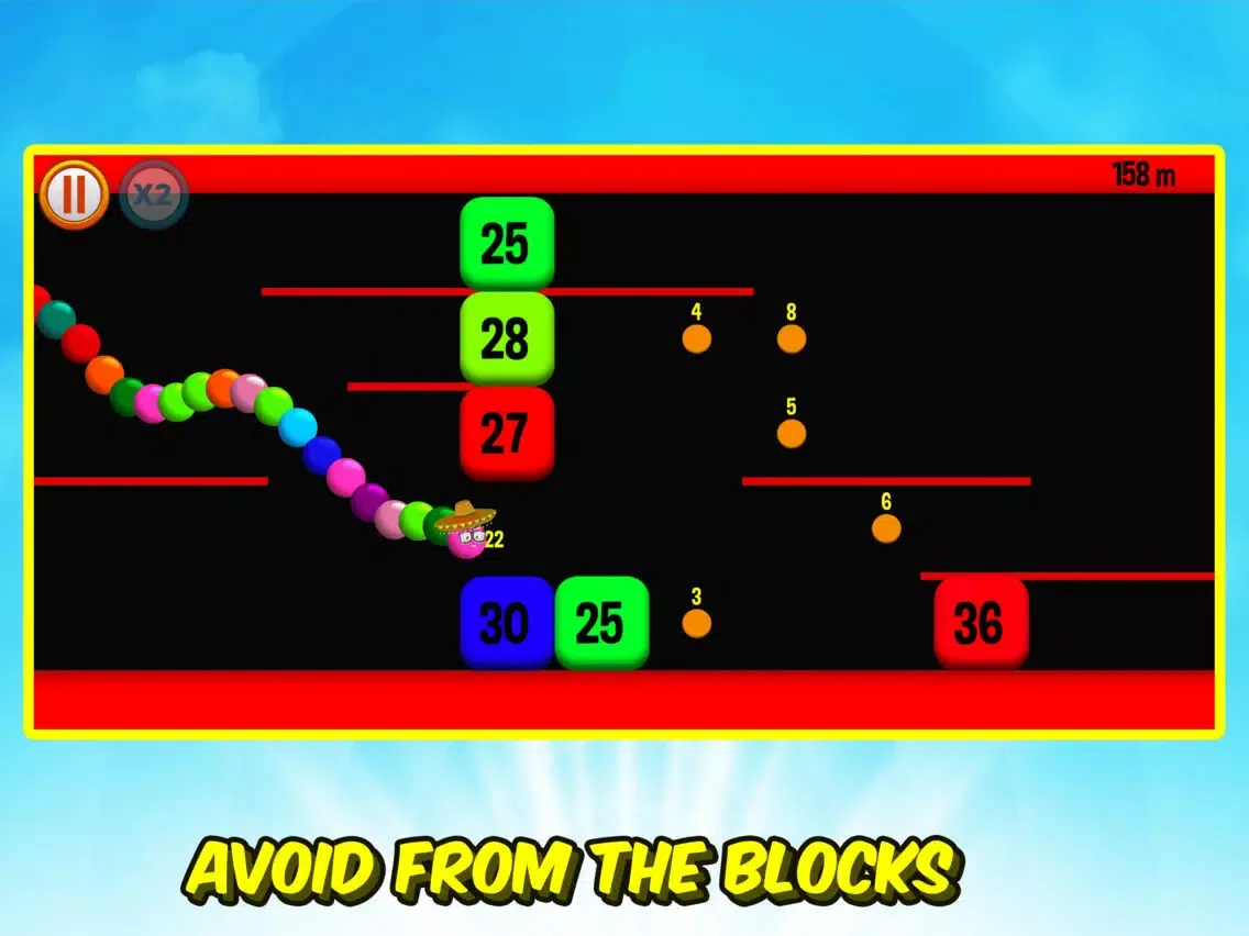 Snappy Snake iPad  Screenshots