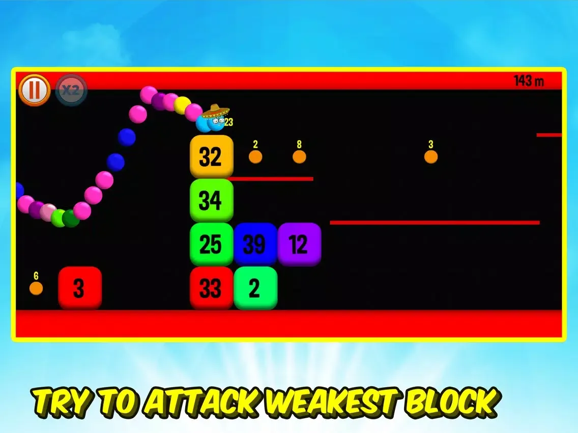 Snappy Snake iPad  Screenshots