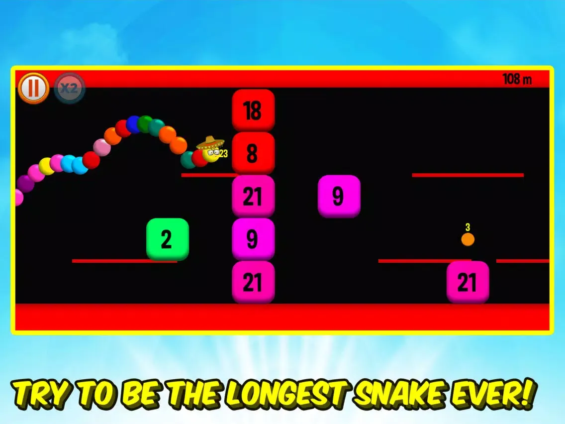 Snappy Snake iPad  Screenshots