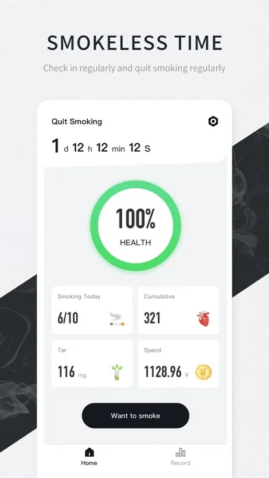 Quit smoking-Get Healthy स्क्रीनशॉट