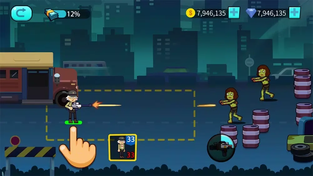 ภาพหน้าจอของ Zombie Fever: Survival War