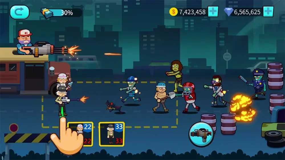 ภาพหน้าจอของ Zombie Fever: Survival War