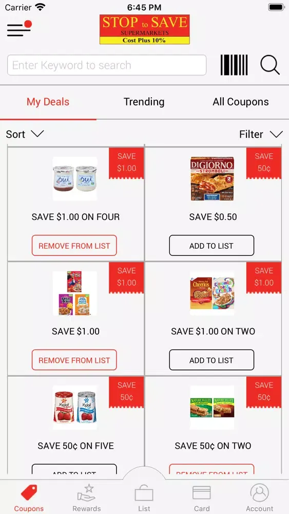 Stop To Save Supermarkets スクリーンショット