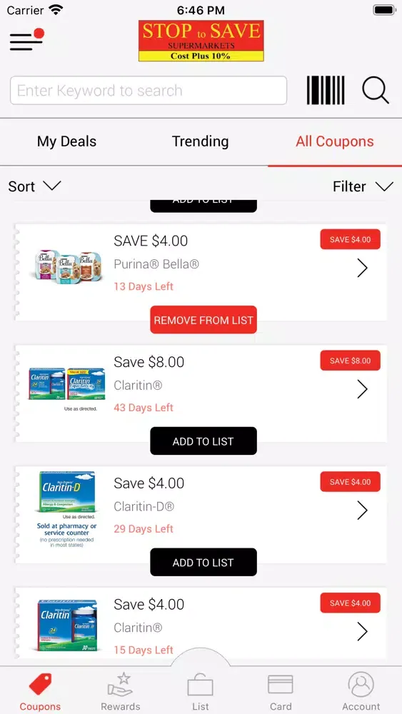 Stop To Save Supermarkets スクリーンショット