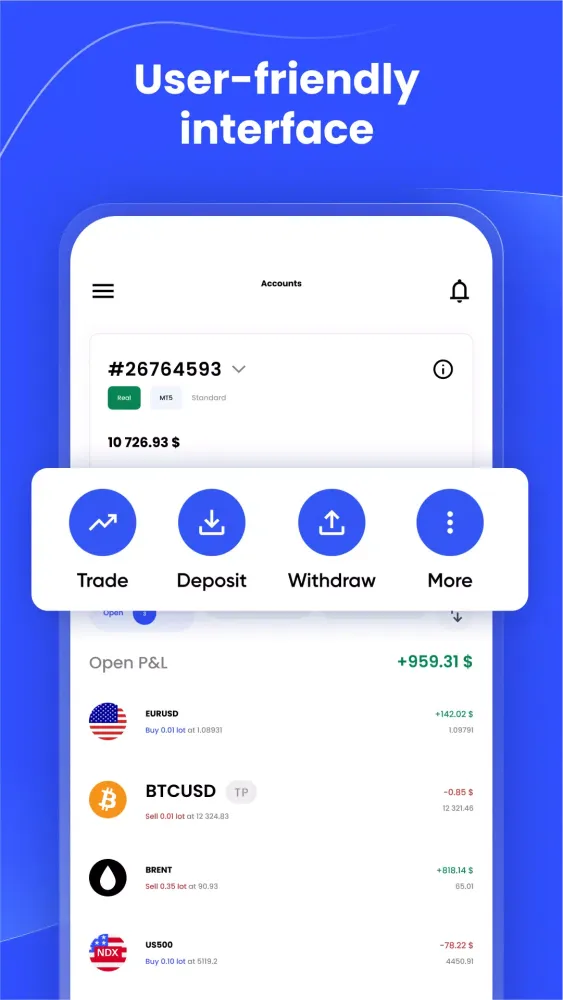 JustMarkets App應用截圖