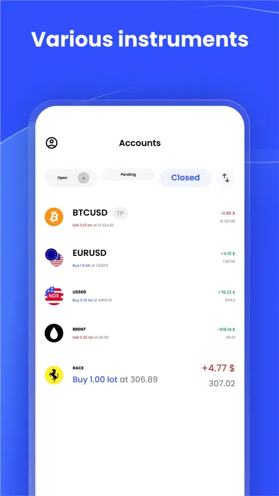 JustMarkets App應用截圖