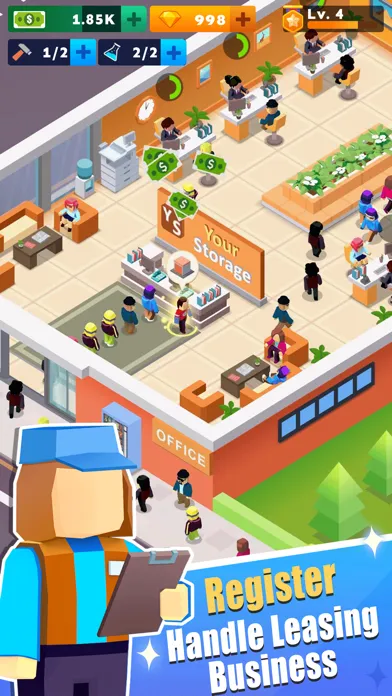 Tangkapan layar Storage Empire-Idle Tycoon
