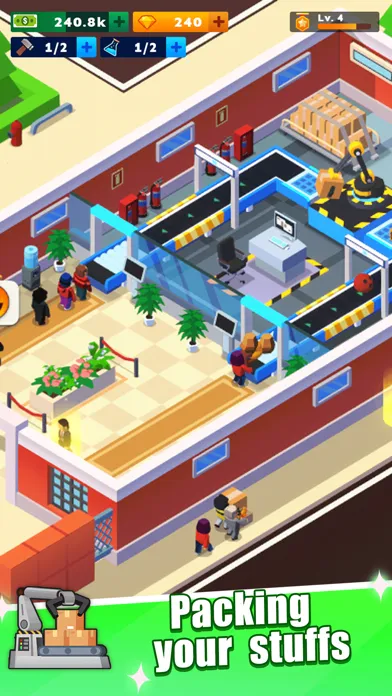 Tangkapan layar Storage Empire-Idle Tycoon