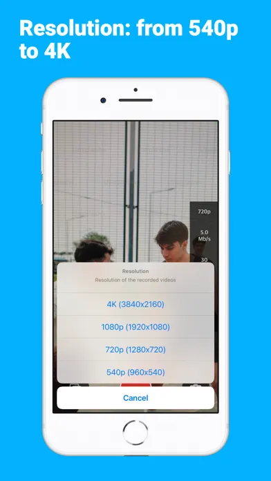 Captures d'écran de Custom Cam | Storage Saver