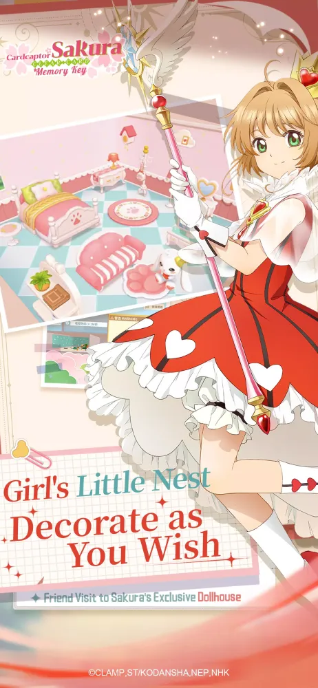 Capturas de pantalla de Cardcaptor Sakura：Memory Key
