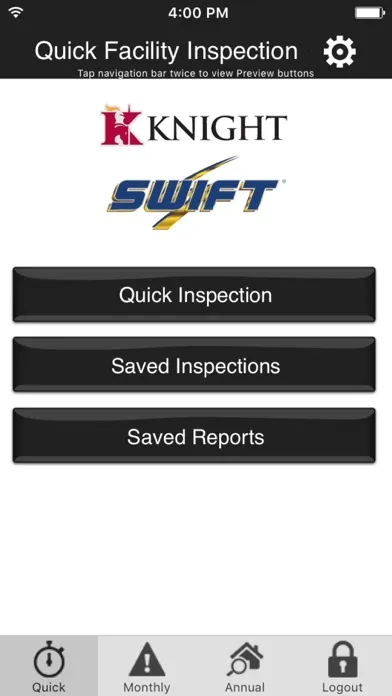 Ảnh chụp màn hình của Knight-Swift Inspection