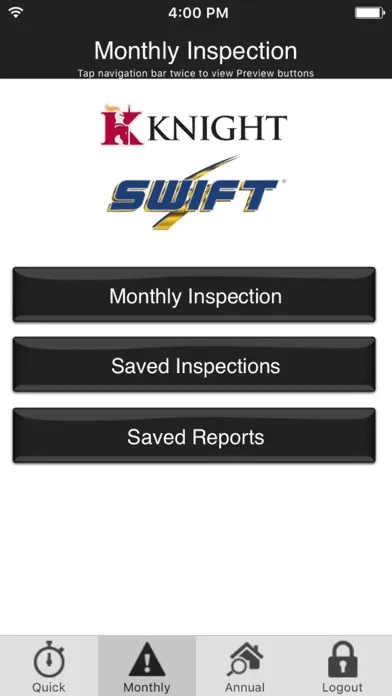 Ảnh chụp màn hình của Knight-Swift Inspection