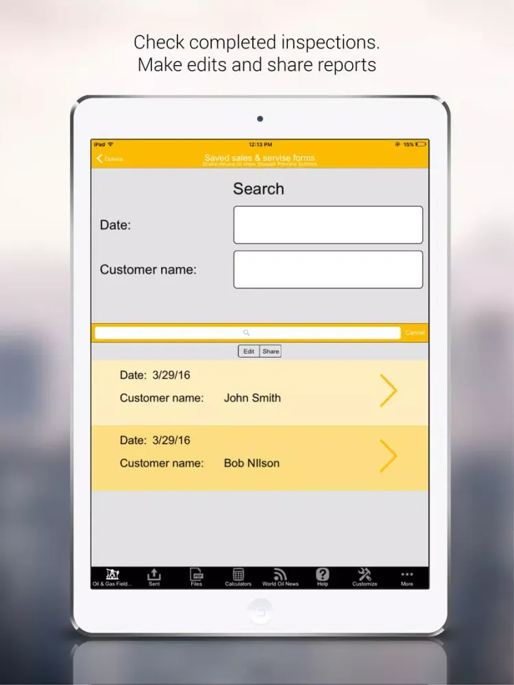 Screenshot di Oil & Gas Field Operations iPad 