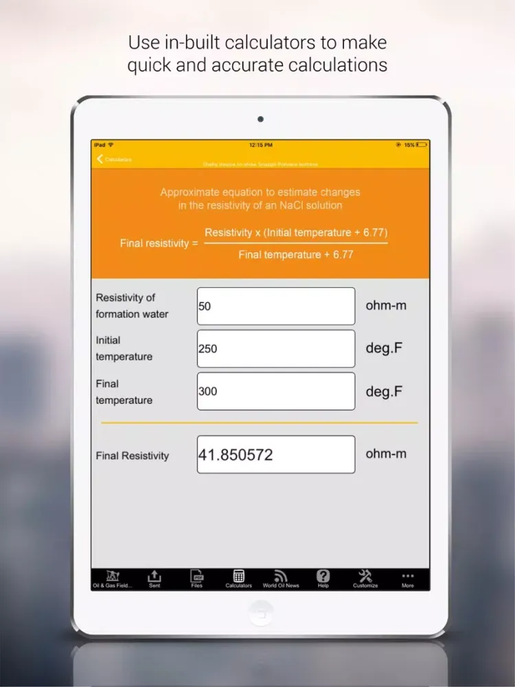 Screenshot di Oil & Gas Field Operations iPad 