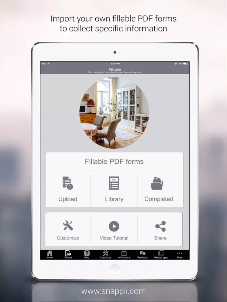 Home Inventory App iPad 应用截图