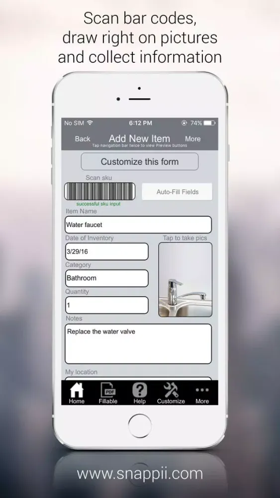 Home Inventory App应用截图