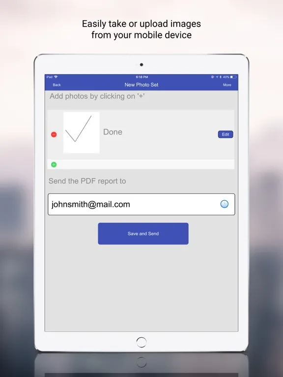 Camera to PDF Scanner App iPad  স্ক্রিনশট