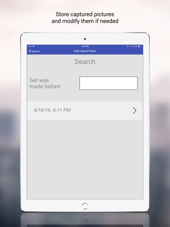 Camera to PDF Scanner App iPad  স্ক্রিনশট