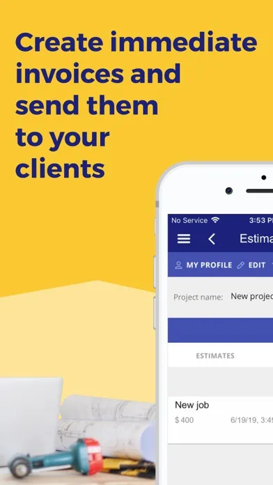 Construction Estimator App स्क्रीनशॉट