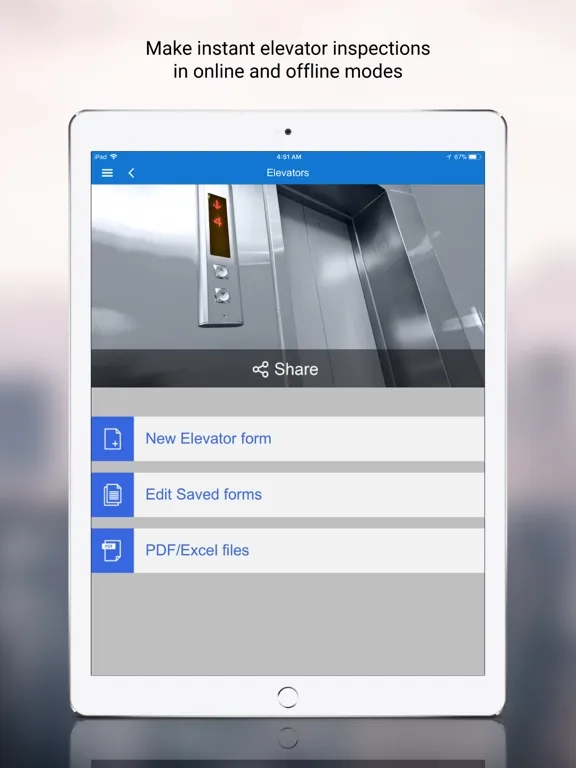 Inspect & Maintain Elevators iPad  سکرین شاٹس