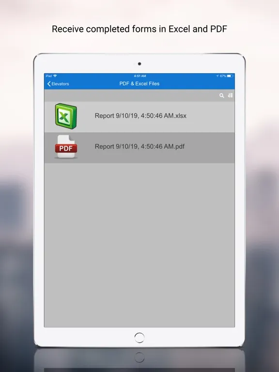 Inspect & Maintain Elevators iPad  سکرین شاٹس