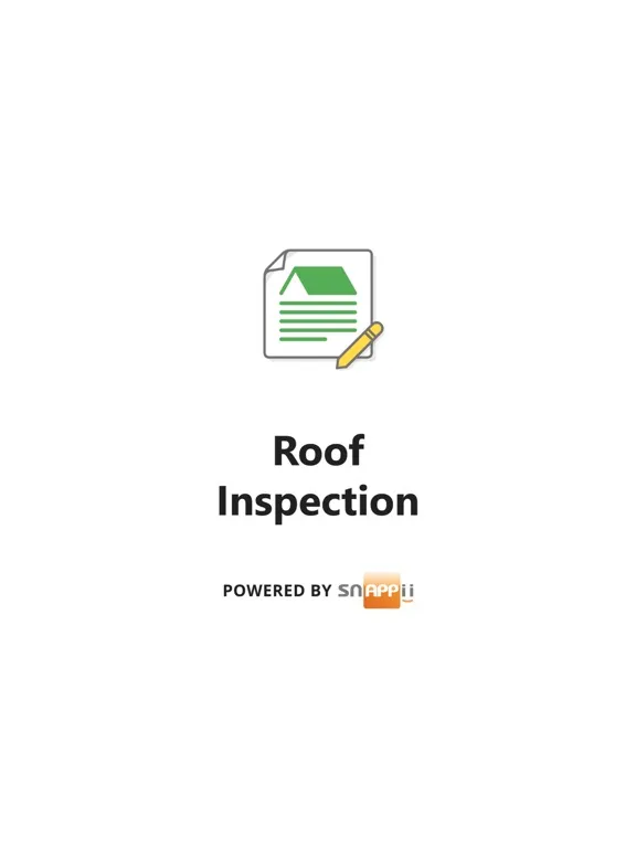 Roof Inspection iPad 应用截图
