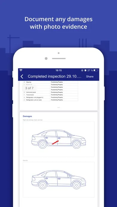 Zrzuty ekranu Inspect & Maintain Vehicles