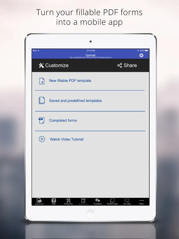 Government PDF Form Collection iPad  スクリーンショット