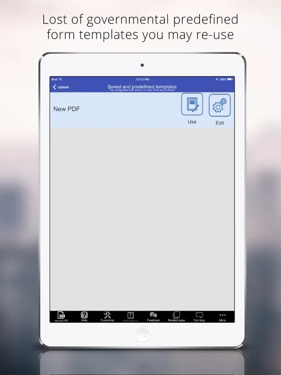 Government PDF Form Collection iPad  スクリーンショット