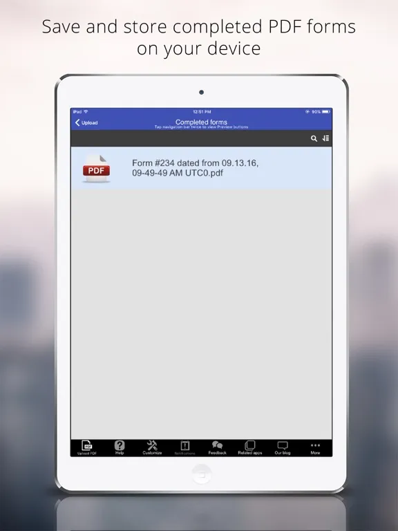 Government PDF Form Collection iPad  スクリーンショット
