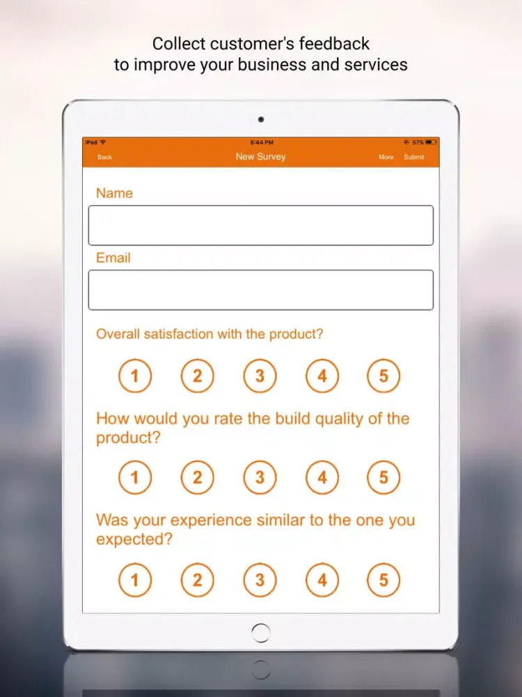 Snappii Form Manager App iPad  Ekran Görüntüleri