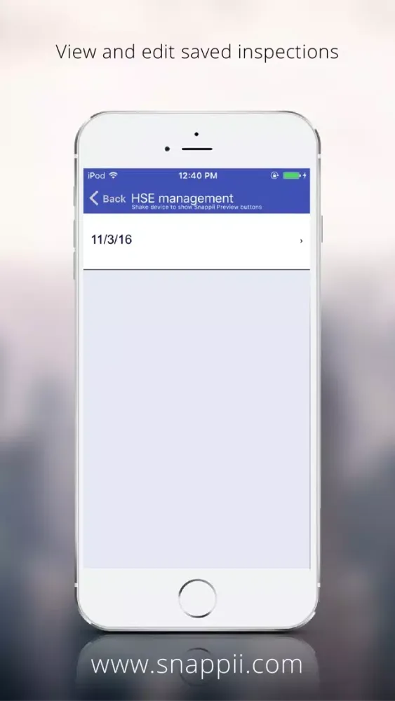 Oil and Gas HSE Management App Screenshots