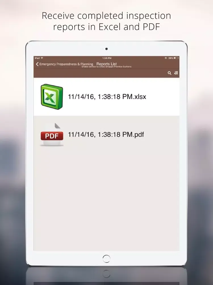 ภาพหน้าจอของ Oil and Gas Emergency Planning App iPad 