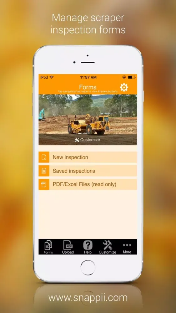 Скриншоты Scraper Inspection App