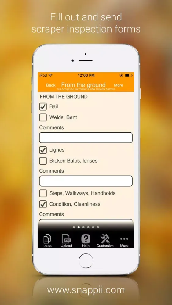Скриншоты Scraper Inspection App