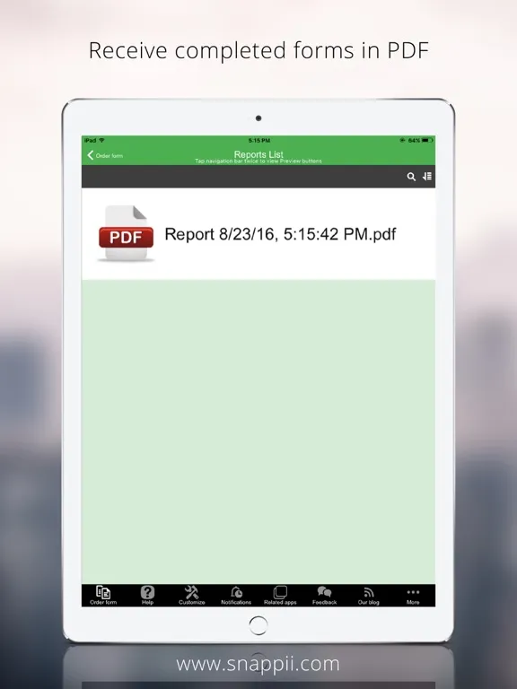 تصاویر HVAC Service Work Order iPad 