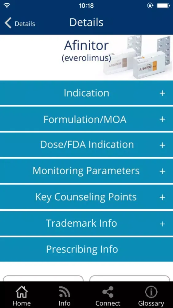 Oral Oncology Medication Guide应用截图